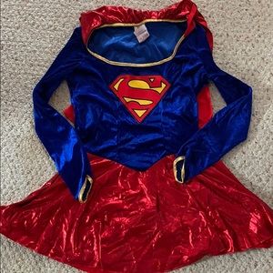 Supergirl Halloween Costume Size Large